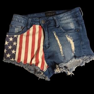 Small American Bazi Denim Shorts